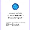 bê tông cốt thép ứng lực trước